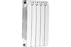 Радиатор биметаллический Теплоприбор с межосевым расстоянием 500мм, 5 секций BR1-500/05