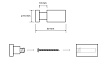 Крючок Bemeta Graphit 156506092 графит
