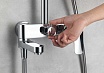 Душевая стойка Aquatek Вега AQ2040CR хром
