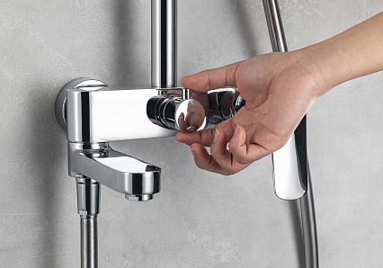 Душевая стойка Aquatek Вега AQ2040CR хром