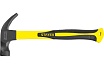 Молоток-гвоздодер с магнитом и фибергласовой рукояткой 450г Stayer PROFESSIONAL 2027-450