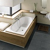 Стальная ванна Bette Starlet 1830-000 PLUS 190x90 см, встраиваемая с шумоизоляцией и покрытием Glaze Plus