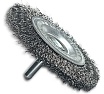 Щетка дисковая гофрированная Lessmann Д75x10, STA 0.20 мм, хвостовик 6мм 410132