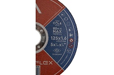 Круг отрезной круг INOX A046TBF 125x1.6x22 мм, Т41, нержавеющая сталь, металл Interflex 4079121610