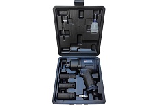 Пневматический ударный гайковерт MARSHALL 1450 н.м, 1/2, ударные головки, кейс MR3004