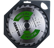 Диск пильный Industrial Дерево (250x32/30 мм; 24Т) Hilberg HWT253