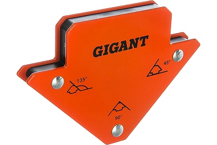 Угольник магнитный стрелка 25LBS (45, 90, 135 град; усилие 11 кг) Gigant G-0514