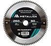 Диск пильный твердосплавный по ламинату 260x30 мм, 80 зубов, Т=2.8 мм METALLICA Optima 903247