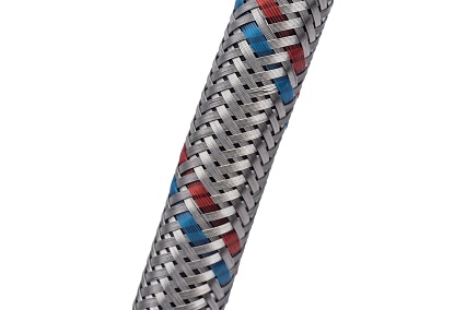 Подводка для смесителей СТМ сталь, 1/2xM10x30 см., длинный штуцер CWFLS030