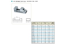 Тиски PROSAERS QKG50 33167