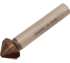 Зенкер конусный 16.5x60 мм, М8 Gigant GZ-166008