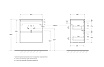 Мебель для ванной BelBagno Uno-Mini 60 см Темно-серый матовый