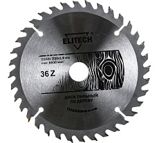 Диск пильный по дереву (150х20/16 мм; 1.8 мм; 36Z) Elitech 1820.052900