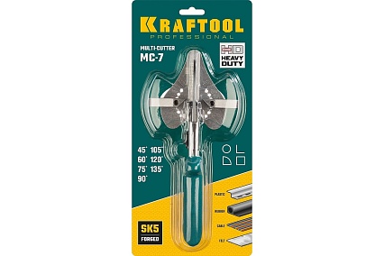 Ножницы Kraftool MC-7 угловые, для пластмассовых и резиновых профилей 23372