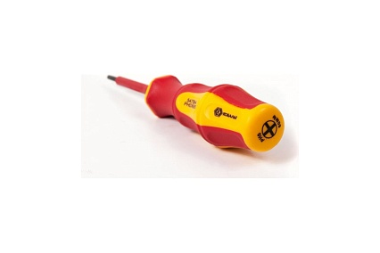 Отвертка диэлектрическая Ultra Grip PH-0 х 60 мм CR-V КОБАЛЬТ 646-485