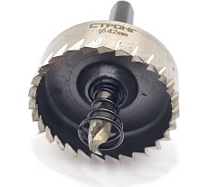 Стальная коронка по металлу HSS 42 мм Strong CTK-06300042