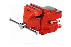 Слесарные тиски Ермак с поворотным механизмом, 100 мм 668-009