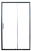 Душевая дверь Cerutti Gloria D120B 120x195 прозрачная, черный