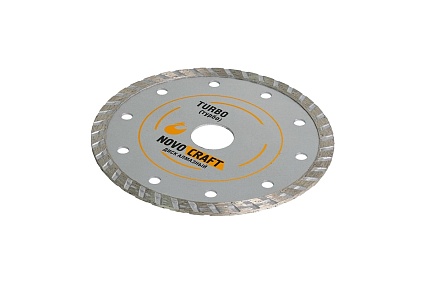 Диск алмазный отрезной по бетону TURBO (230х22.23х2.6 мм) NOVOCRAFT TUR230222326