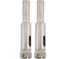 Коронка алмазная по керамограниту (2 шт;10 мм) Skrab 33710