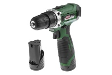 Аккумуляторная дрель-шуруповерт Hammer Flex 12 В, 2x1.5 Ач, Li-ION, 10 мм, 0-350/0-1400 об/мин, 26 Нм, в кейсе ACD12/2CS