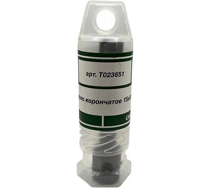 Сверло корончатое TORNERI 15х50 мм, ТСТ, Universal / Weldon 19 Т023651