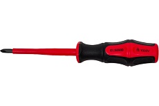 Диэлектрическая отвертка PH2x100 КВТ Профи 78612