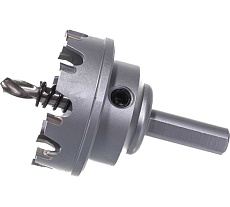 Коронка по металлу HM (48х12 мм; хвостовик 10 мм; комплект) D.BOR HS-HM-12-048-T