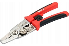 Клещи для резки, зачистки и обжима проводов Yato 200мм YT-19682