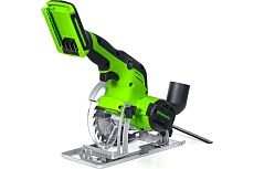 Циркулярная мини пила аккумуляторная GreenWorks Арт., 24V, бесщеточная, без АКБ и ЗУ 1501207