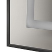 Зеркало BelBagno SPC-KRAFT-900-800-SENS-NERO 90x80 см сенсорный выключатель, черный