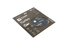 Диск алмазный Turbo Master (230x22.23 мм) EKF dd-230t