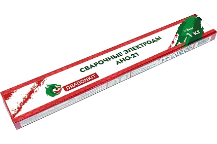 Электроды АНО-21 3 мм, 1 кг DRAGONKIT 00-00002741