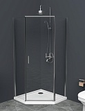 Душевой уголок BelBagno UNO-195-P-1-100-C-Cr 100x100 прозрачный, хром