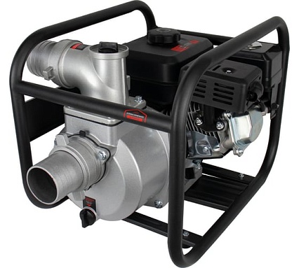 Мотопомпа Verton WP 80/1000 (7л.с/212см3,80мм/3", 1000л/мин, 60м3/ч, h8м/26, d8мм 01.17548.17553