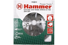 Диск пильный по алюминию Hammer Flex 205-303 CSB AL (235х30 мм; Z-100) 30683
