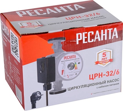 Циркуляционный насос Ресанта ЦРН-32/6 77/7/4