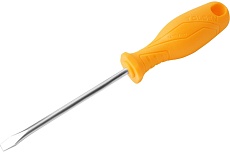 Шлицевая отвертка TOLSEN SL6.5x100 мм, 40Cr, пласт. маслостойкая рукоятка GRIPro 20705