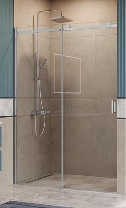 Душевая дверь BelBagno SOFT_CLOSE-2-BF-1-140-C-Cr 140x200 прозрачная, хром