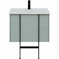 Тумба с раковиной Allen Brau Reality 70 см рapyrus white matt