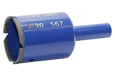 Сверло алмазное по керамограниту (30х67.5 мм) МонАлиТ КГ30-10