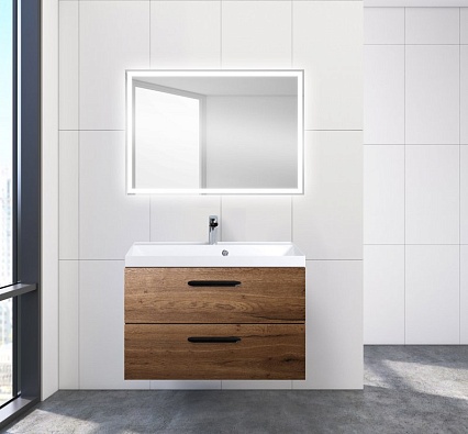 Тумба с раковиной BelBagno Aurora 80 см