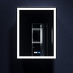 Зеркальный шкаф Silver Mirrors Киото LED-00002358 60 см, с подсветкой и часами