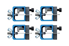 Комплект стыковых сварочных зажимов Wiederkraft 4 шт WDK-65943