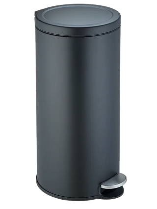 Ведро WeltWasser WW LORA BL 30L черный матовый 10000013388