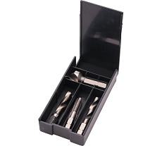 Резьбонарезной набор VOLKEL М 6 шаг 1.0мм HSS-G 4пр. V67406