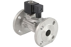 Электромагнитный клапан DN.ru соленоидный двухходовой VSF-601V-PU-NC Ду25 Ру10 220В AC D130-00955