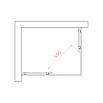 Душевой уголок RGW Passage PA-040B 100x80 прозрачное, черный 3508104080-14