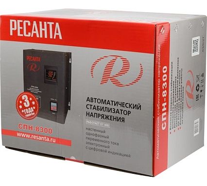 Стабилизатор Ресанта СПН 8300 63/6/27