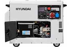 Дизельный генератор Hyundai DHY8000SE-3